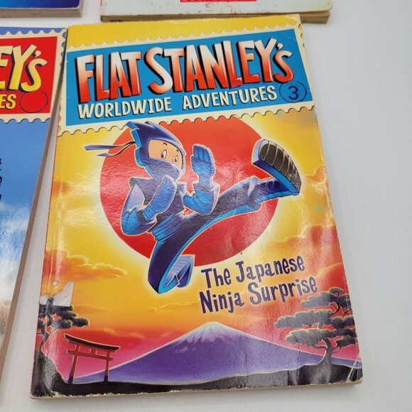 Flat Stanley by Jeff Brown Lot of 9 Chapter Books for Advancing Readers - CB019 - Picture 8 of 10